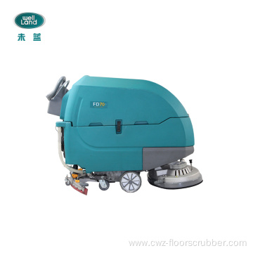 Electrical self propelled automatic floor cleaning machine